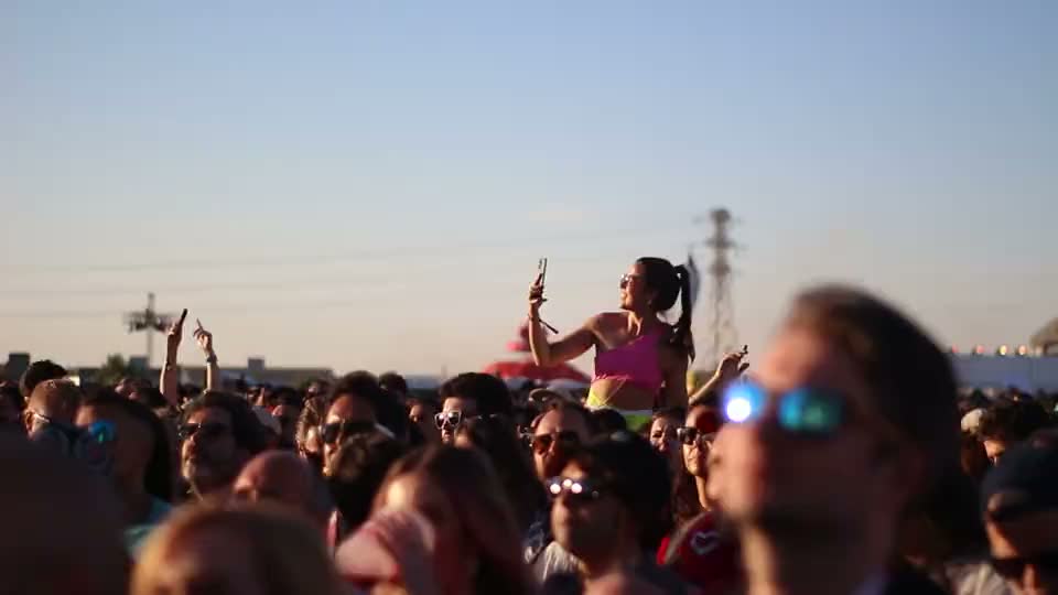 Festival crew at work
